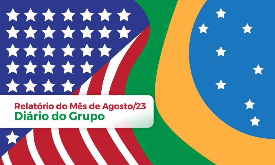 Diário do Grupo - Mês de Agosto